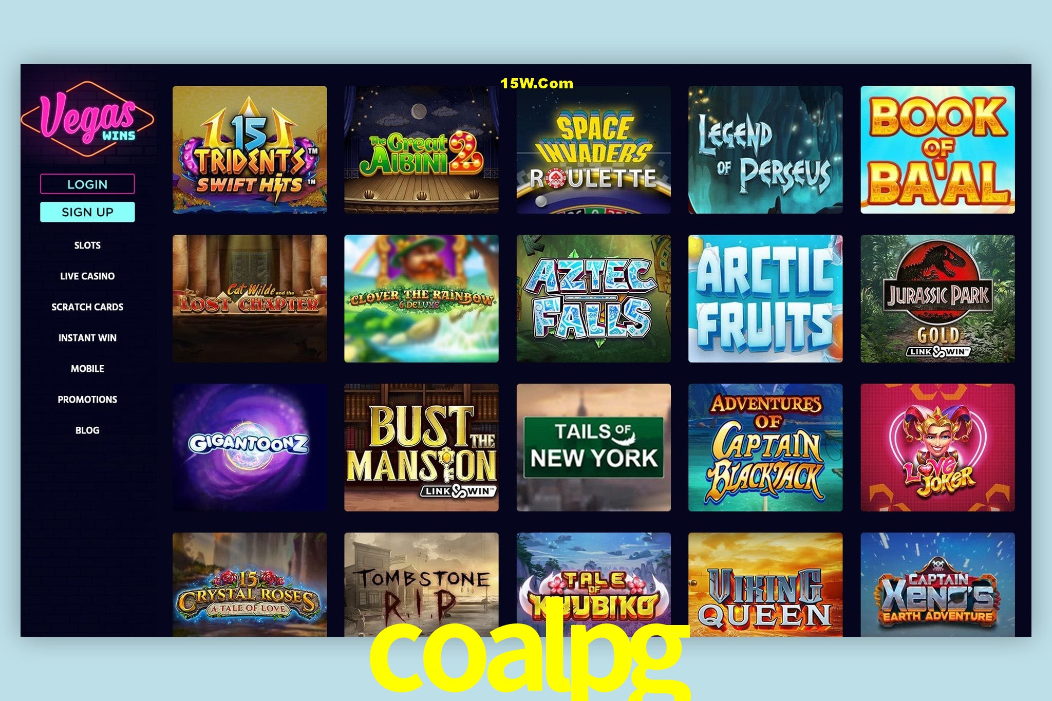 Bonus Features coalpg